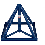 Brownell boat stands 302-KS1BASE KS1 Основание подставки для киля Голубой