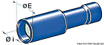 Наконечник цилиндрический с изолирующей муфтой тип штекер 1 - 2.5 мм2 4 мм 100 шт/уп, Osculati 14.186.43