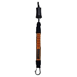 Mystic 35009230281-955-o/s Короткий поводок Kite Safety Black / Orange 20x10x8