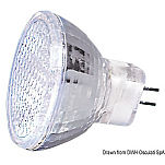 Лампочка галогеновая с дихроичным отражателем MR16 G4 24В 35Вт, Osculati 14.258.58