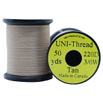 Uni products Z65WTA-UNIT линия Thread 42 m  Tan Waxed 6/0