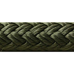 Seachoice 50-47221 Dock Line Double Braided Nylon Rope Зеленый Black 19 mm x 15 m 