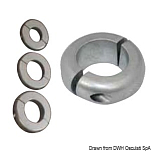 Anodo oliva bassa mm 50 Alluminio, 43.803.50