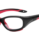 Спортивные очки с диоптриями Rec Specs / Slam / Matte Black / Red / для подростков старше 10 лет, slam mbrd5217135csf