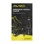 Avid carp A0520002 Armorok Curve Крюк Черный  Black Nickel 4 