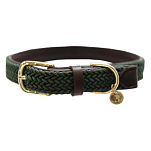 Kentucky 42517-74-35 Плетеный Nylon Воротник  Olive Green 32-38 cm