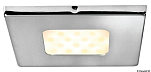 Встраиваемый квадратный LED светильник Aruba 12/24В 3Вт 193Лм белый свет c выключателем, Osculati 13.444.12