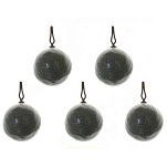 Kolpo 1501031-10 Drop Shot Сферический свинец  Black 10 g