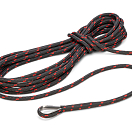 GLEISTEIN 55984 DOCK-FLEX - Швартовный трос / с коушем / антрацитовый / красный / Длина: 15 м 55984-bvs