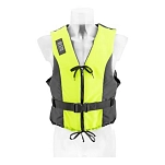 Talamex 20413181 Жилет Besto Dinghy Zipper 50N  Yellow / Black 2XL