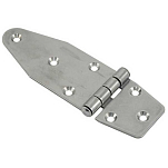 Euromarine 004448 Нержавеющая сталь Semi Овальная петля 2 единицы Silver 125 x 40 mm