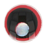 Baetis BAO3D45RS 3D Глаза 20 единицы Красный  Red / Silver 4.5 mm 