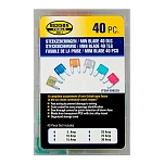 Benson 62449-UNIT Набор предохранителей для мини-автомобиля 40 куски Multicolor