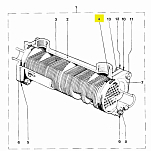 Indel marine STM8634 Viton уплотнительное кольцо Black