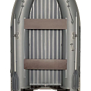 Надувная лодка ПВХ, Адмирал 330 CF НДНД, серый/черный FR-00001935_G-B