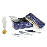 Balvi 27973 Вилка для закусок из анчоусов Dark Blue / Silver