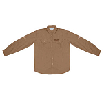 Baetis BACM4XL Рубашка с длинным рукавом Коричневый Brown 4XL