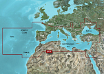 GARMIN VEU723L BlueChart G3 Vision EU723L Южная Европа, Атлантический океан, Средиземное море, Черное море / Версия: SD/Микро-SD