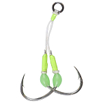 Mustad 566394 Assist 3 Крюк Серебристый  Silver 4/0 
