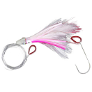 Купить X-Way 88388 Crystal Jig Feather+Vinyl Розовый  Pink / White 7ft.ru в интернет магазине Семь Футов