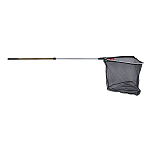 Carp expert 71047210 Складная сетка Серебристый Black / Silver 200 cm
