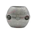 Recmar rec9146 цинковый анод вала хомута 9146 Grey 15x12x10 44.45 mm