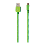 Muvit MUUSC0074 USB-кабель к Micro USB 2.1A 1.2 M Зеленый Green