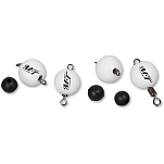 Magic trout 6159002 Поплавковые вертлюги Белая White 10 mm 
