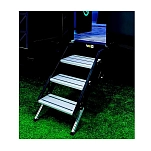 Lippert 804-791573 3-ступенчатая лестница Зеленый Black 76.20 cm