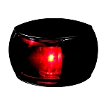 Hella marine 265-980520001 левый бортовой огонь Naviled 2NM Черный Red Lens / Black