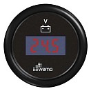 Купить Wema 648557 Blackline 8-32V Цифровой вольтметр Black 52 mm 7ft.ru в интернет магазине Семь Футов