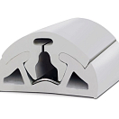 TESSILMARE BINO90 Профиль ПВХ / причальное крыло / серый / на метр