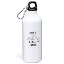 Купить Kruskis MD4049S101C391 Бутылка Keep It Simple 800ml  White 7ft.ru в интернет магазине Семь Футов