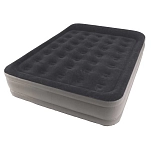 Outwell 400055 Надувной матрас Flock Superior Double Бесцветный Black 195 x 160 x 45 cm