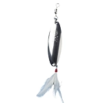 Ilba 7022535260158 Ложка-приманка Ondulante Blitz Feather B2 Silver