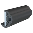 Купить Taco marine 236-v119993bbk802 Сдвоенная резиновая рельсовая прокладка Suproflex 24.4 m Black 20x20x12 7ft.ru в интернет магазине Семь Футов