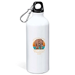 Kruskis MD4049S101C384 Бутылка Great Smoky Mountains 800ml  White