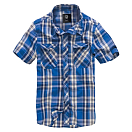 Купить Brandit 4012-53-4XL Рубашка с коротким рукавом Roadstar Голубой Blue 4XL 7ft.ru в интернет магазине Семь Футов