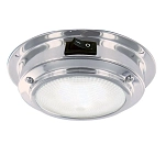 Mantagua 69112 140 mm Потолочный светодиодный светильник из нержавеющей стали Silver 130 Lumens
