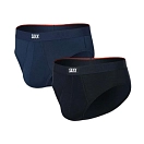 Купить SAXX Underwear sxpp2vb.bln.s трусы-боксёры Vibe Xtra Soft Comfort 2 Единицы Black / Navy 20x10x4 7ft.ru в интернет магазине Семь Футов
