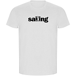 Kruskis CA66900601S285 Футболка с коротким рукавом Word Sailing ECO Белая White 3XL