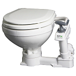 Стандартный туалет Johnson Pump Aqua-T Comfort 80-47230-01 470x465x345 с эргономичным поршневым насосом с ручным приводом