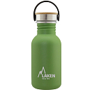Купить Laken BSB50VO Basic 500ml Крышка из нержавеющей стали и бамбука Зеленый Kakhi 7ft.ru в интернет магазине Семь Футов