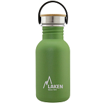 Laken BSB50VO Basic 500ml Крышка из нержавеющей стали и бамбука Зеленый Kakhi