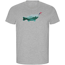 Купить Kruskis CA66900658K192 Футболка с коротким рукавом Made In The USA ECO Серый Heather Grey 3XL 7ft.ru в интернет магазине Семь Футов