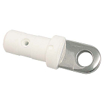 Dismarina HD611 Standard Торцевая крышка с проушиной Серебристый White 19.8 mm