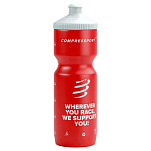 Compressport CU00101B_303_0TU Bio бутылка  Red / White