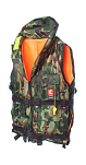 Жилет спасательный двусторонний универсальный COMFORT HUNTER (Охотник) 80-120 кг, уцененный Comfort-Termo HUNTER80-120_utsenka