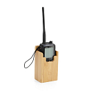 PLASTIMO 1997005 Бамбуковый держатель для портативных радиоприемников / размер S