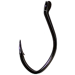 Mustad 7021560466405 Однобородный крючок с бородкой Ultra Catfish 412BLN Black Nickel 8/0